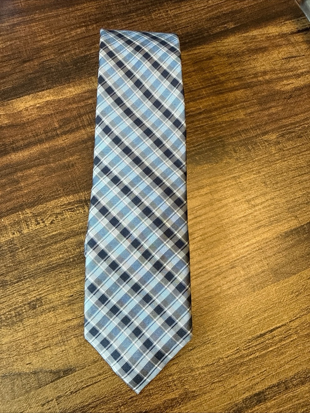 Jos A Bank tie 1905 checkered Stripe Tie